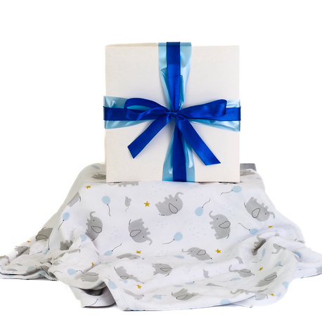 It's A Wrap Baby Gift - Blue image 1